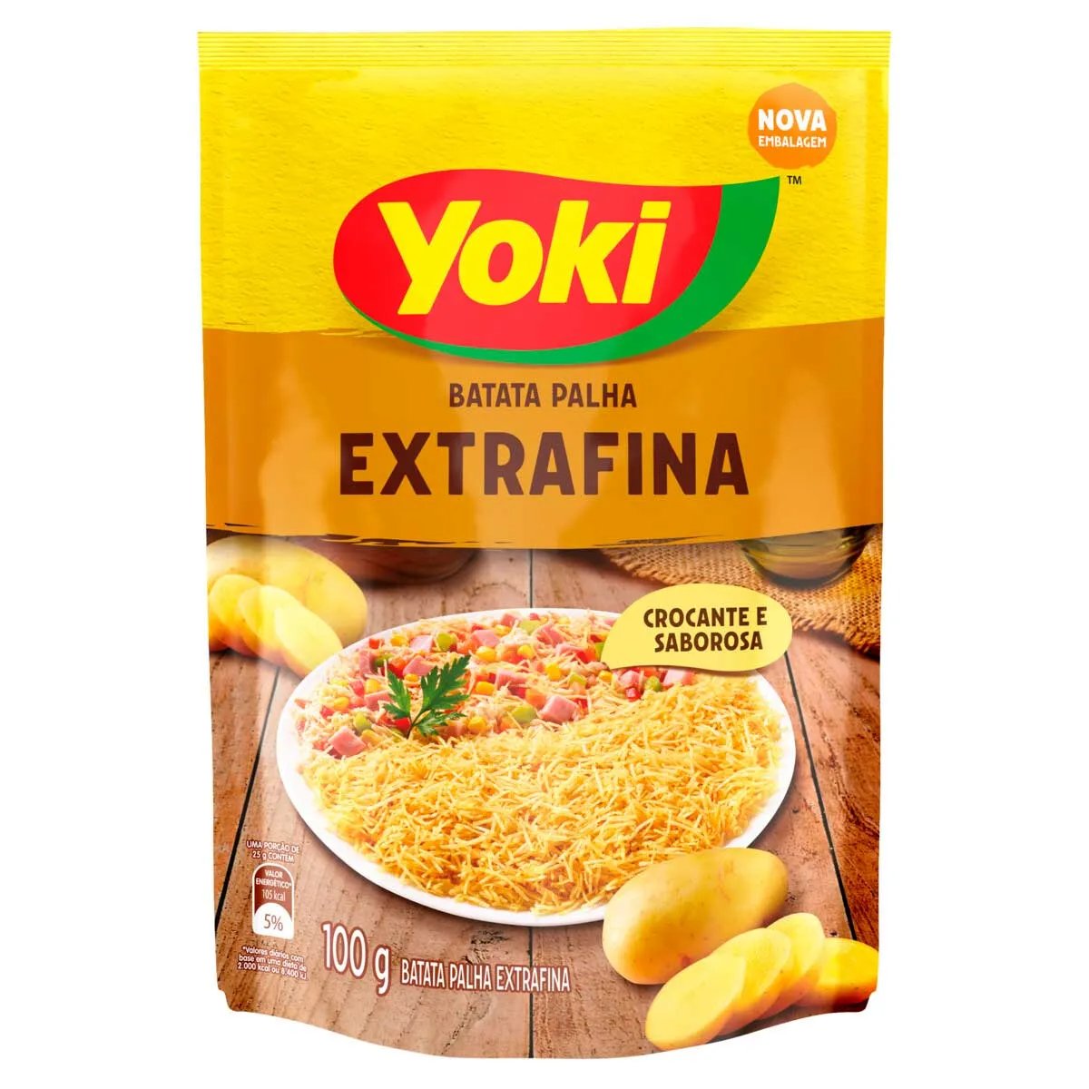 Batata Palha Extrafina Yoki 100G