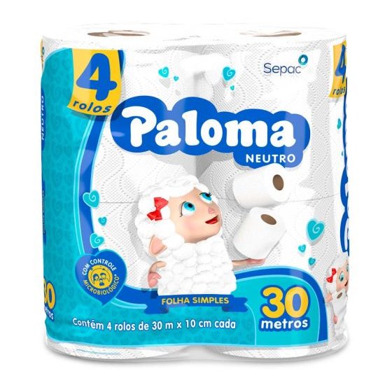 Papel Higienico Paloma 4UND