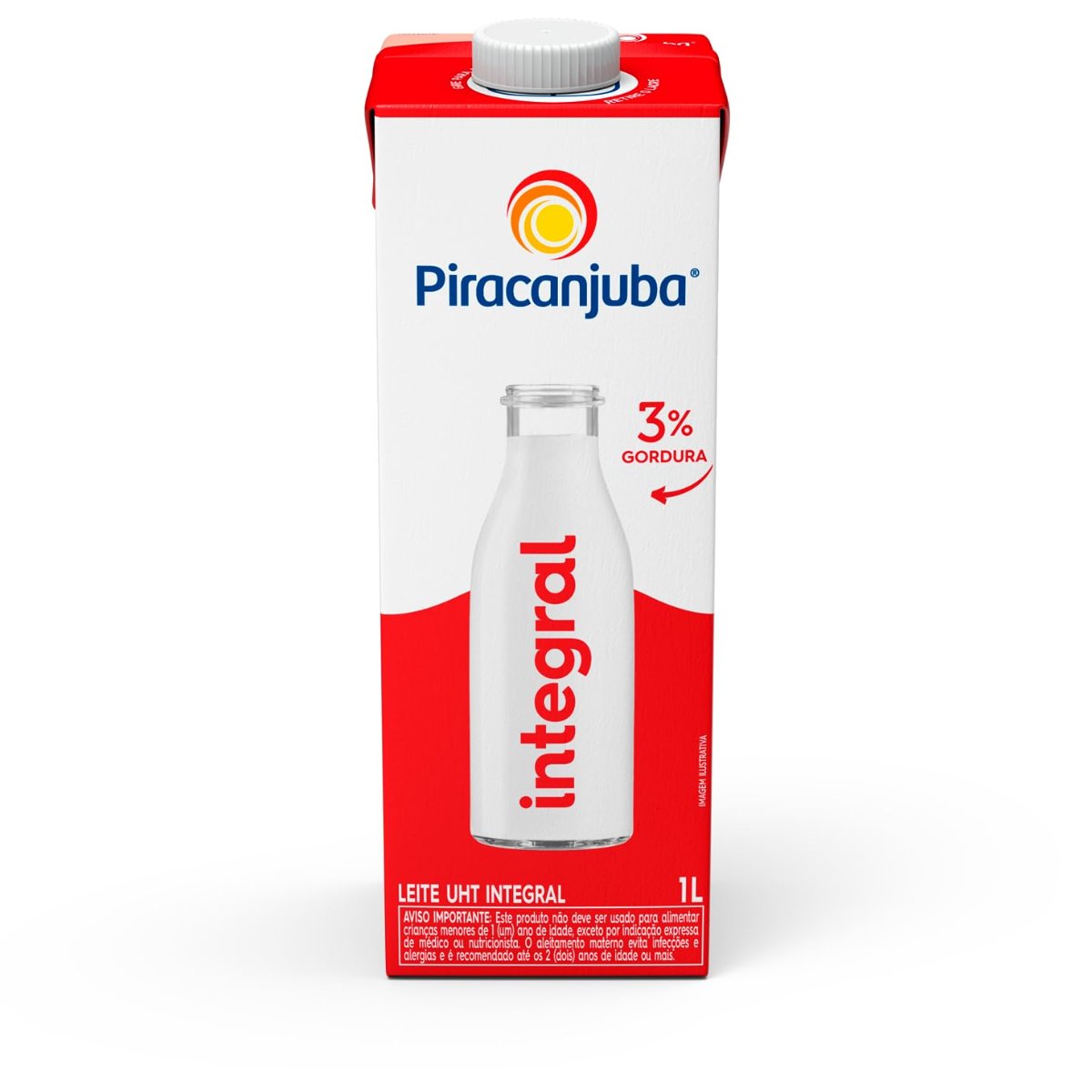 Leite Integral Piracanjuba 1L