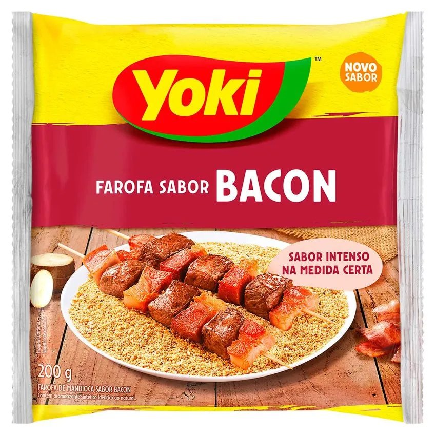 Farofa Bacon 200G