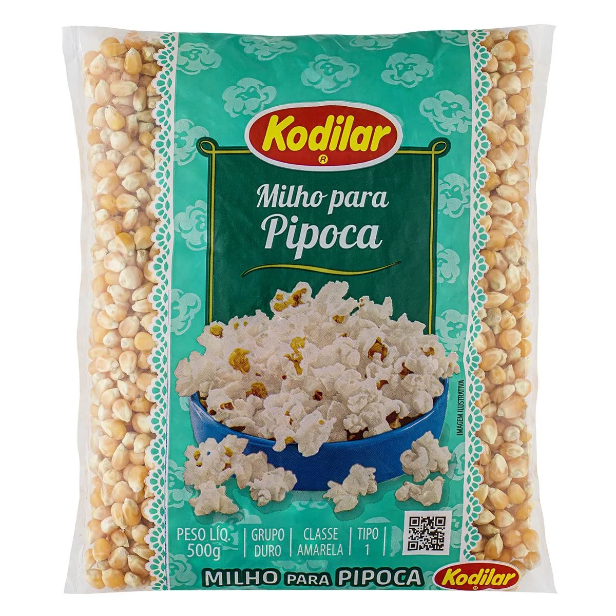 Milho Pipoca Kodilar 500G