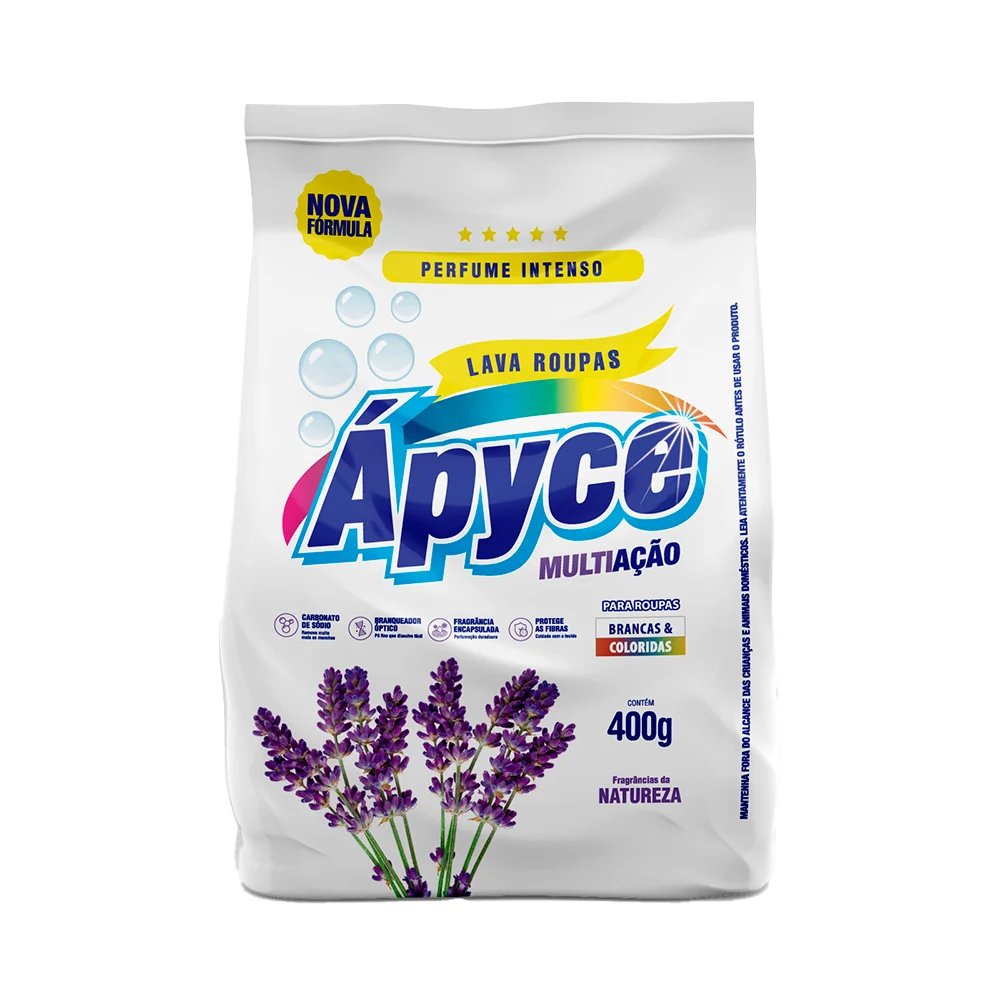 Lava Roupas Pó Apyce 400G