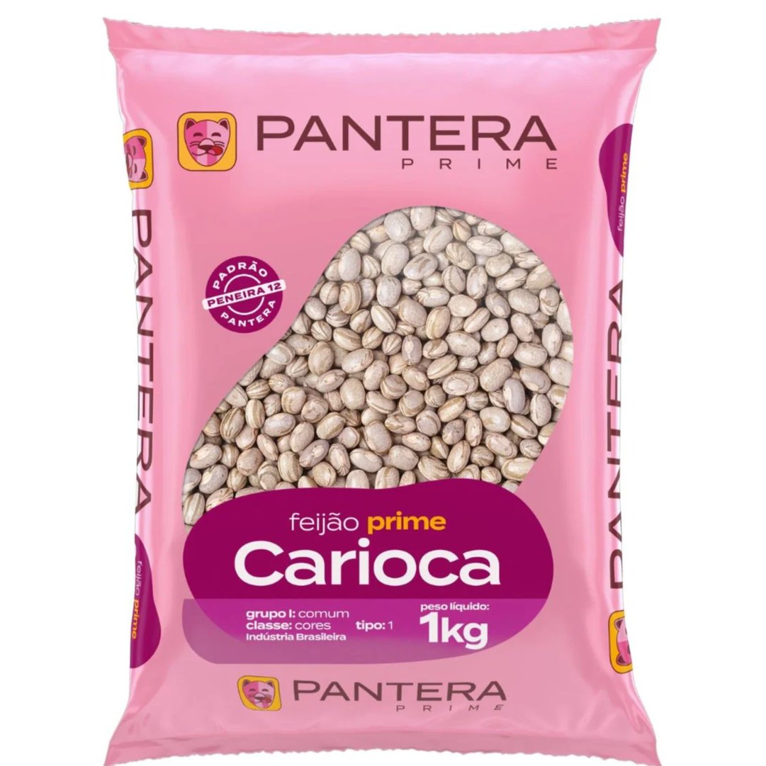 Feijão Carioca Pantera 1KG