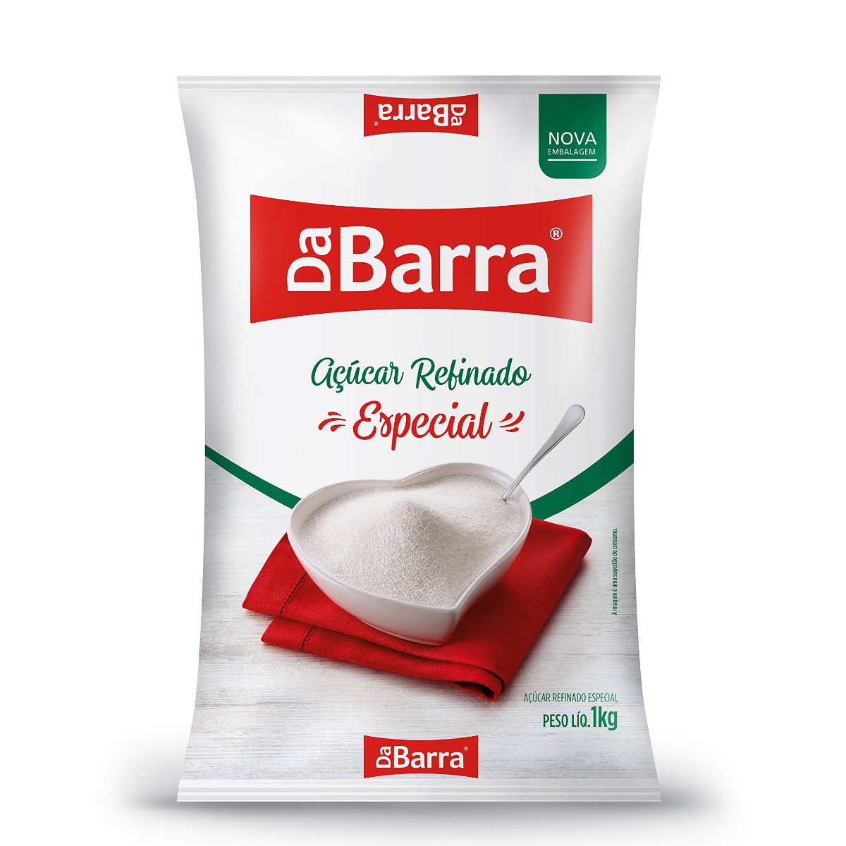 Açúcar Refinado da Barra 1KG