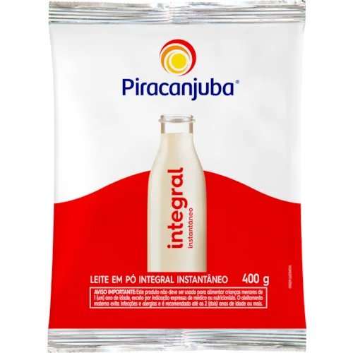 Leite em  Po Integral Piracanjuba 400G
