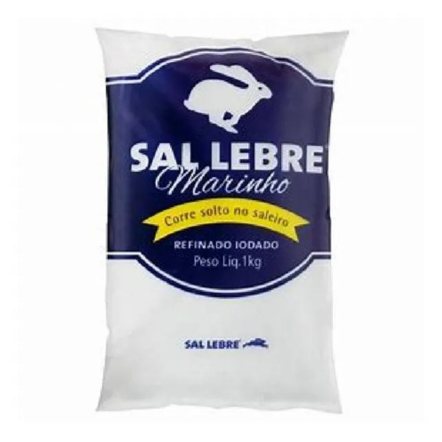 Sal Refinado Lebre 1KG