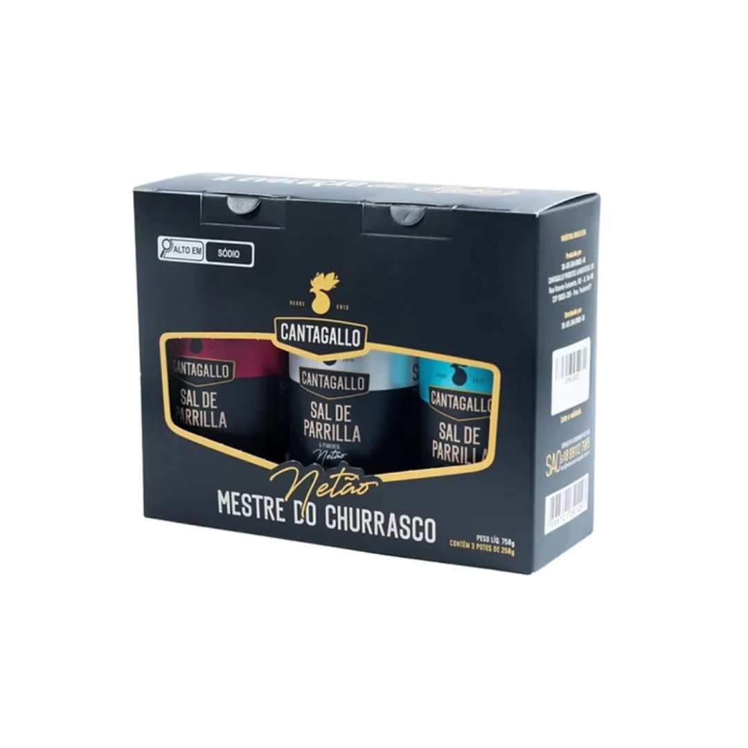 Kit Mestre do Churrasco Netao 750G