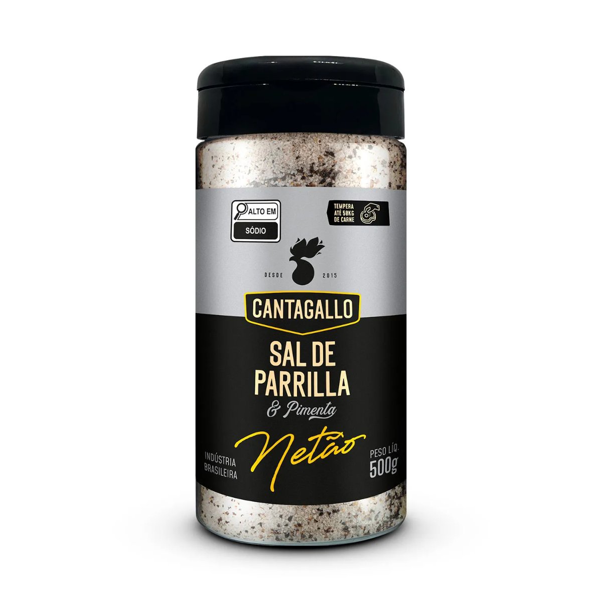 Sal Parrilla Pimenta Netao 500G